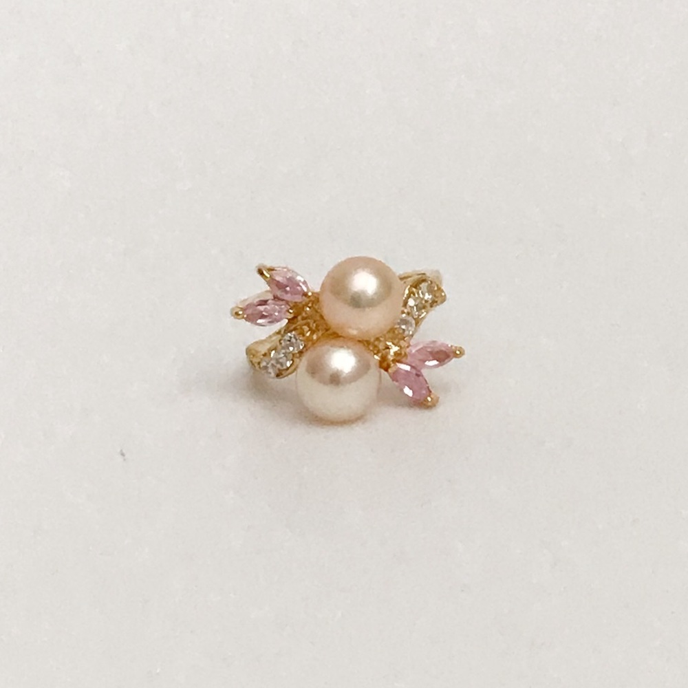 🌸💍 Gold Fashion Pearl ring 💍🌸